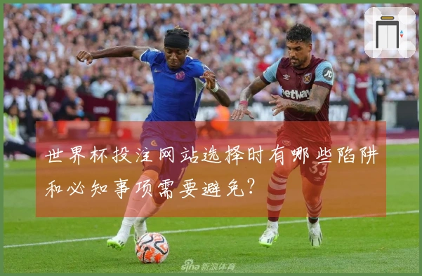 世界杯投注网站选择时有哪些陷阱和必知事项需要避免？