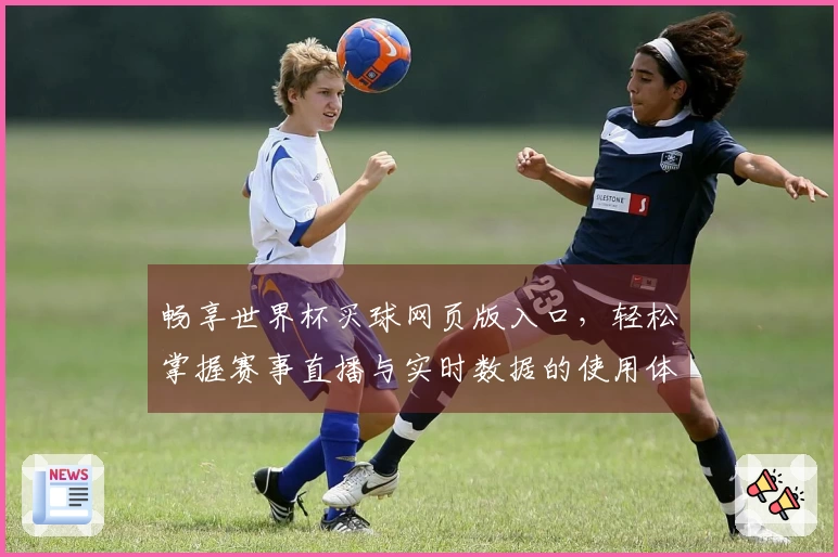畅享世界杯买球网页版入口，轻松掌握赛事直播与实时数据的使用体验